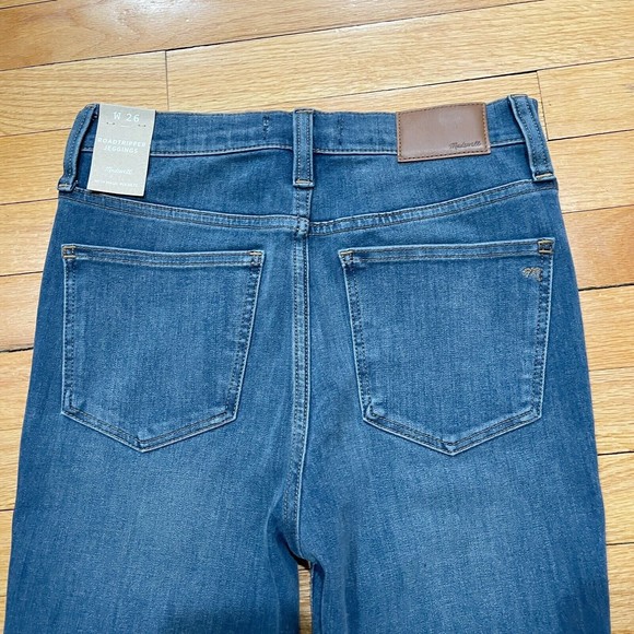 Madewell Womens 10" High-Rise Roadtripper Jeans Jeggings Size 26 Ellerby NEW - Picture 8 of 12
